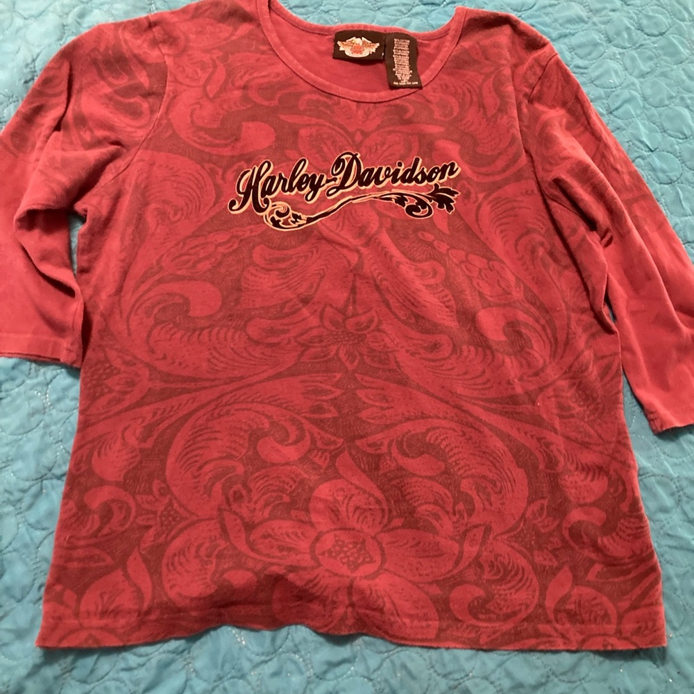 Cute Harley Davidson top